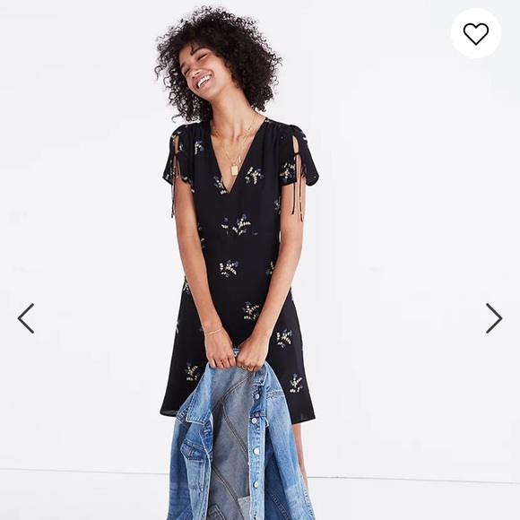 Madewell Dresses & Skirts - Madewell Silk Poppy Dress in Wild Botanic